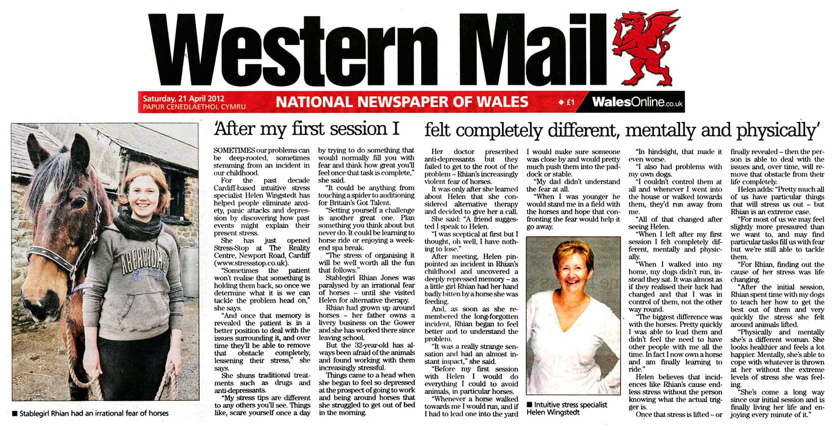 Rhian Jones Western Mail Press